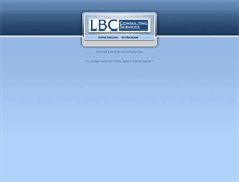 Tablet Screenshot of lbcconsult.com